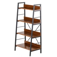 Стелаж Stroke 4 Shelf Walnut