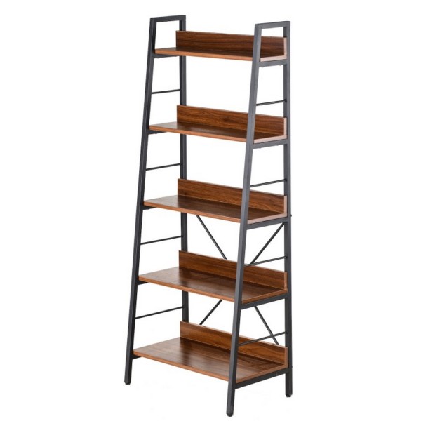 Стелаж Stroke 5 Shelf Walnut – стиль та функціональність
