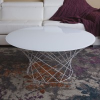 Стіл журнальний Colombes (Коломб) білий