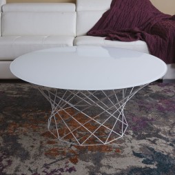 Стіл журнальний Colombes (Коломб) білий