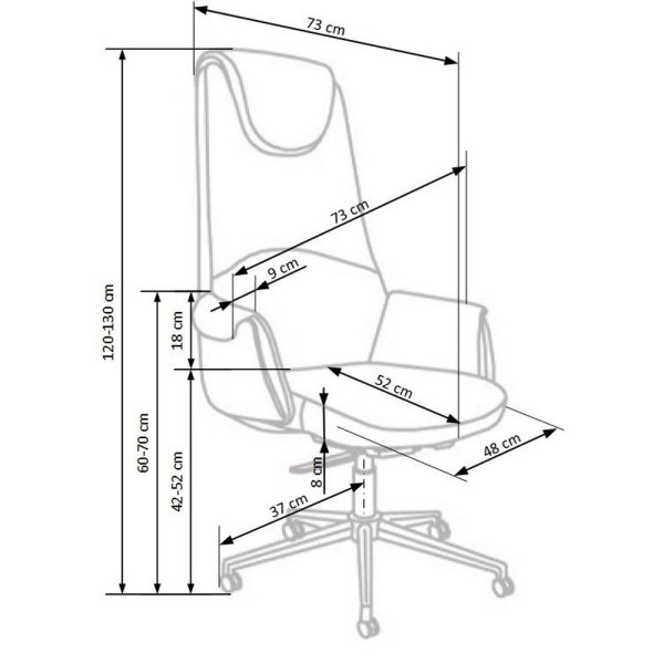 Офісне крісло Calvano
