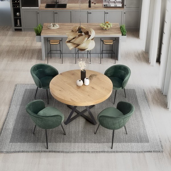 Стіл Mercy — стильний розкладний стіл для вашої кухні та вітальні