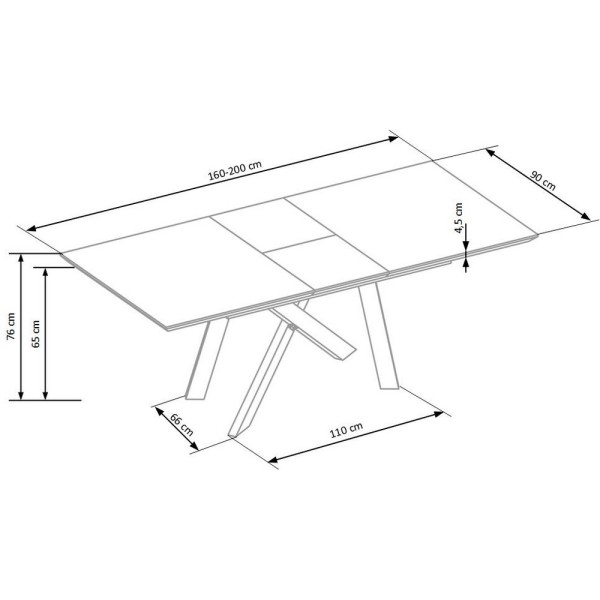 Стіл Capital – сучасний розкладний стіл для вашої кухні