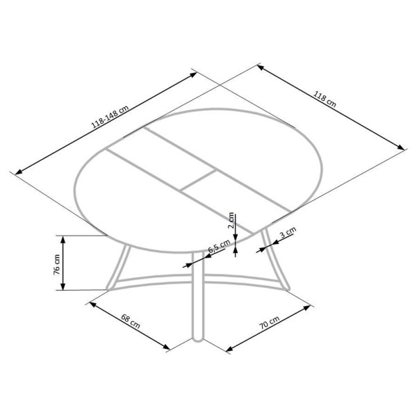 Стіл розкладний Moretti – сучасний стиль для вашої кухні