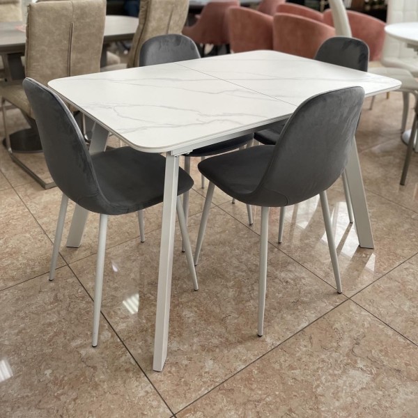 Стіл TM-81 120-160 см — Розкладний стіл для кухні та кафе