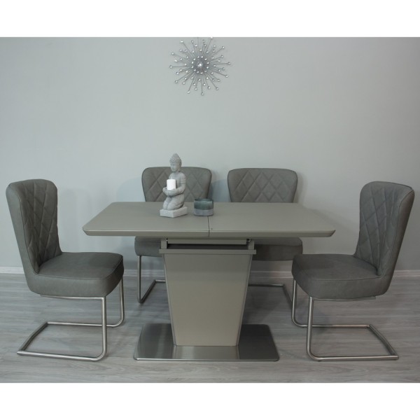 Стіл Dallas Caramel satin 120-160 см