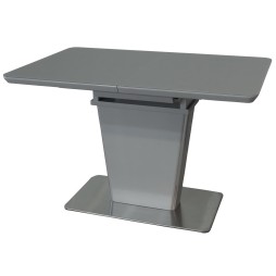 Стіл Dallas Light grey satin 120-160 см
