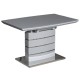 Стіл Houston Light Grey Gloss 120-160 см - стильний та практичний стіл для вашої кухні