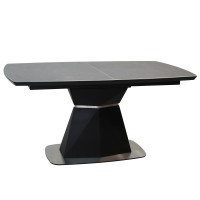 Стол Diamante Black Ceramic 160-200 см