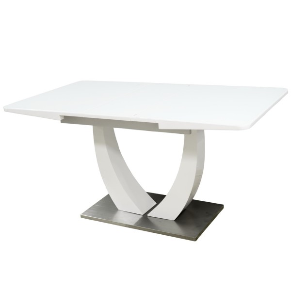 Стіл Concord White Gloss - Розкладний стіл для кухні