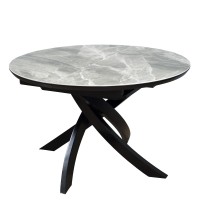 Стіл Caezar Grey Gloss Ceramic C20 d-120 см