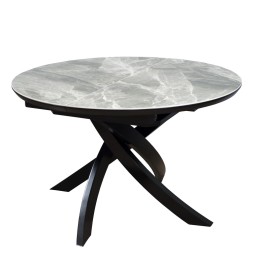 Стіл Caezar Grey Gloss Ceramic C20 d-120 см