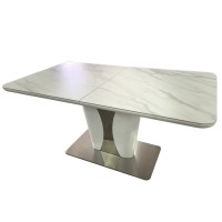 Стіл Rockford White Matt Ceramic ZH01 160-210 см