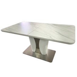 Стіл Rockford White Matt Ceramic ZH01 160-210 см