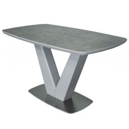 Стіл California Light Grey Satin Ceramic HY04  140 см