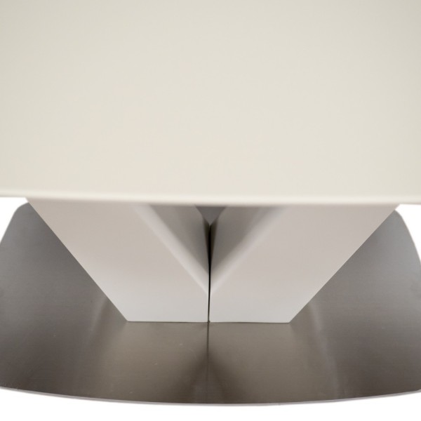 Стіл California Beige Satin 80х140 см — розкладний стіл для кухні