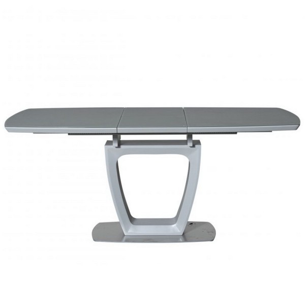Стіл Arizona Light Grey Satin – розкладний стіл для кухні