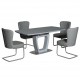 Стіл Arizona Light Grey Satin – розкладний стіл для кухні