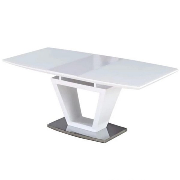 Стіл Seattle White Satin 140-180 см