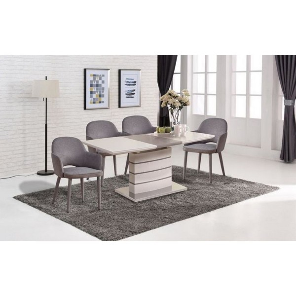 Стіл Houston Mokko Gloss 120-160 см для вашої кухні