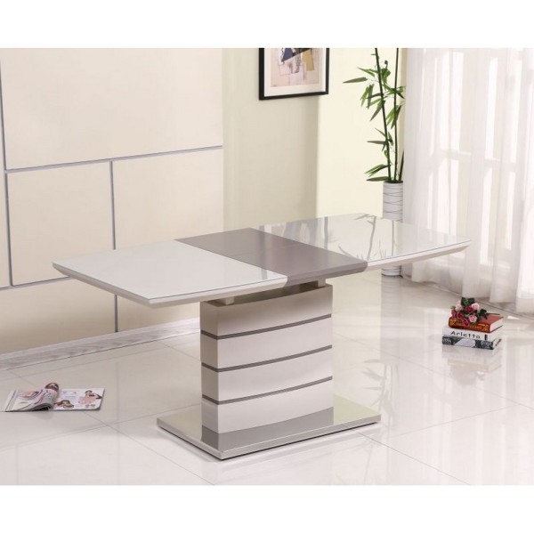 Стіл Houston Mini Mokko Satin 110-150 см – сучасний дизайн для вашої кухні