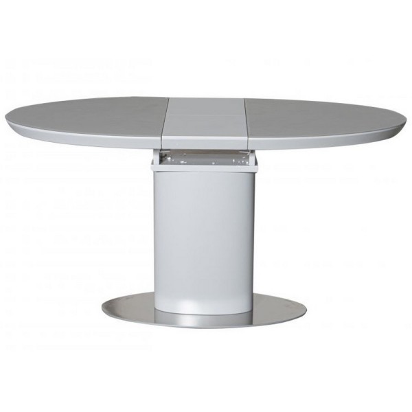Стіл Virginia Light Grey Satin 120-150 см