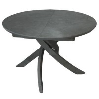 Стіл Caezar Grey Matt Ceramic HY04 d-120 см