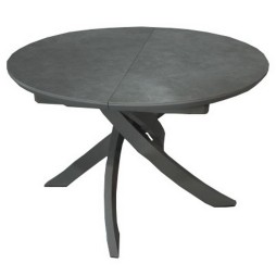 Стіл Caezar Grey Matt Ceramic HY04 d-120 см