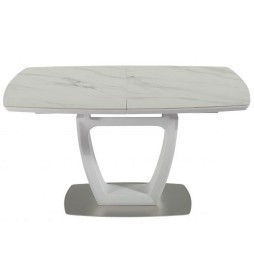 Стіл Arizona White Matt Ceramic ZH01 140-180 см