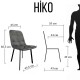 Стілець Hiko — сучасний та комфортний вибір