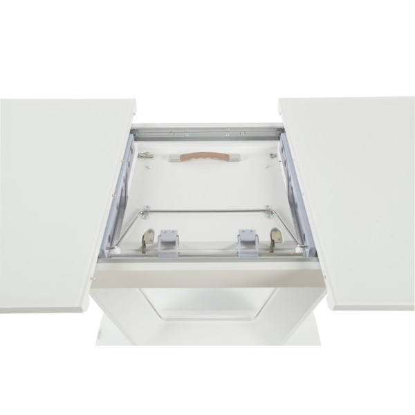 Кухонний стіл Alid white – розкладний сучасний дизайн