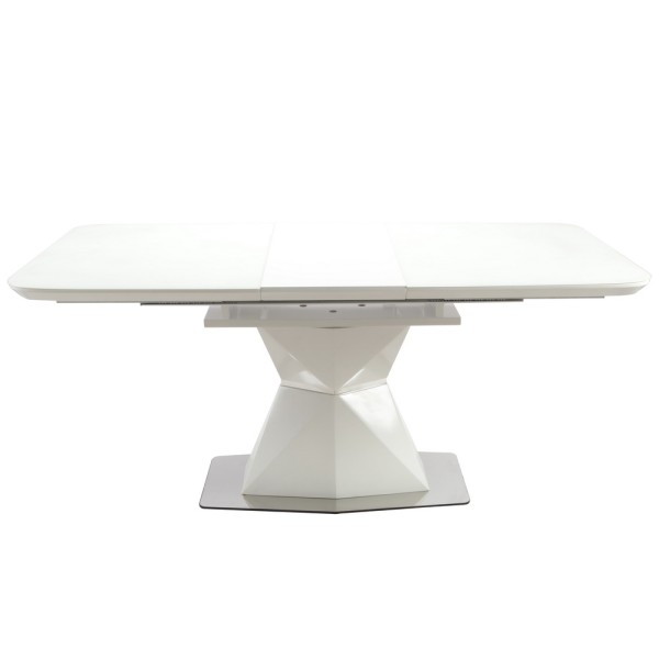Стіл Atlanta white 140-180 см – Розкладний стіл для кухні