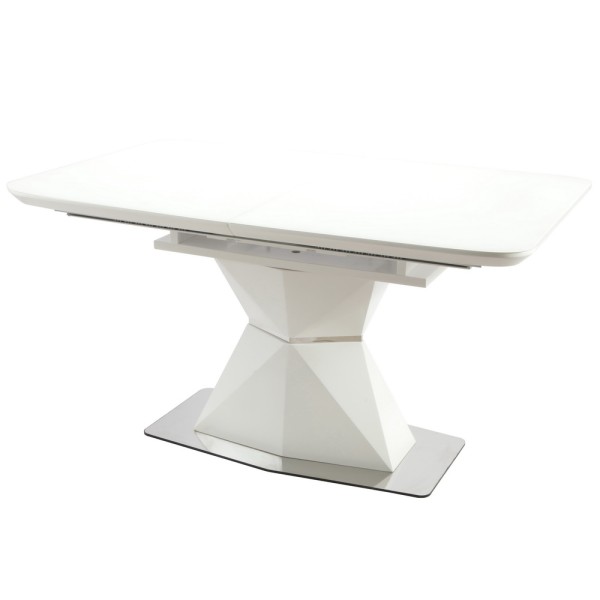 Стіл Atlanta white 140-180 см – Розкладний стіл для кухні