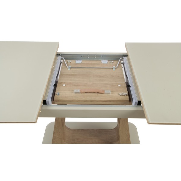 Стіл Balaton капучино – сучасний розкладний стіл для кухні