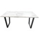 Стіл Greus marble 90х160 см: стильний та зручний вибір для вашої кухні