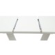 Кухонний стіл Melas white 120-160 см