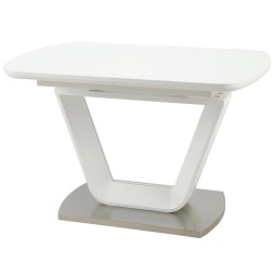 Стіл Melas white 120-160 см
