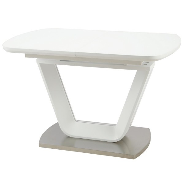 Кухонний стіл Melas white 120-160 см