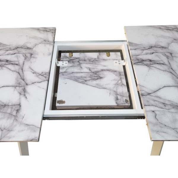 Стіл Montis marble 120-160 см — для вашої сучасної кухні