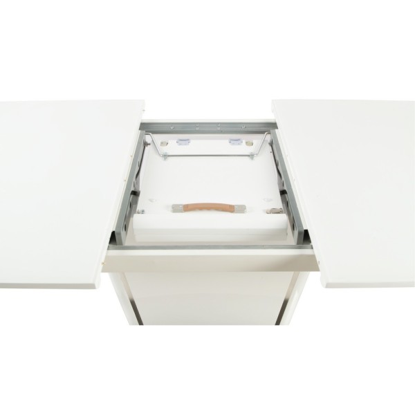 Стіл Santi white 160-200 см - стильний та функціональний стіл для вашої кухні