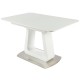 Стіл Titan white 120-160 см - Стильний розкладний стіл для вашої кухні