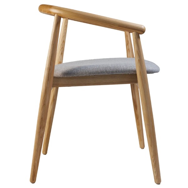 Стілець Mamont з натурального ясена – для вашої кухні або кафе