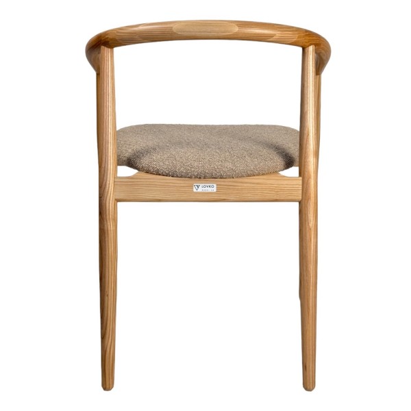 Стілець Mamont з натурального ясена – для вашої кухні або кафе