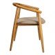 Стілець Mamont з натурального ясена – для вашої кухні або кафе