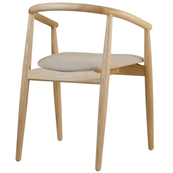 Стілець Mamont з натурального ясена – для вашої кухні або кафе