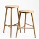 Барний стілець №3 Natural з масиву дуба