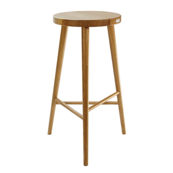 Барний стілець №3 Natural з масиву дуба