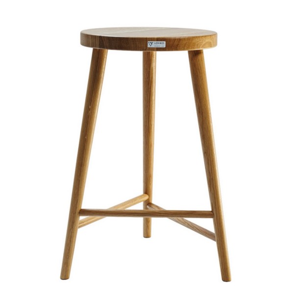 Напівбарний стілець №3 Natural - стиль і комфорт для вашого інтер'єру