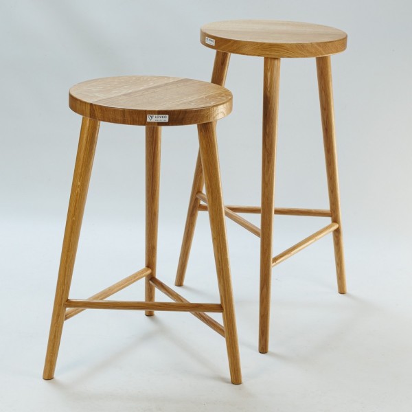 Напівбарний стілець №3 Natural - стиль і комфорт для вашого інтер'єру