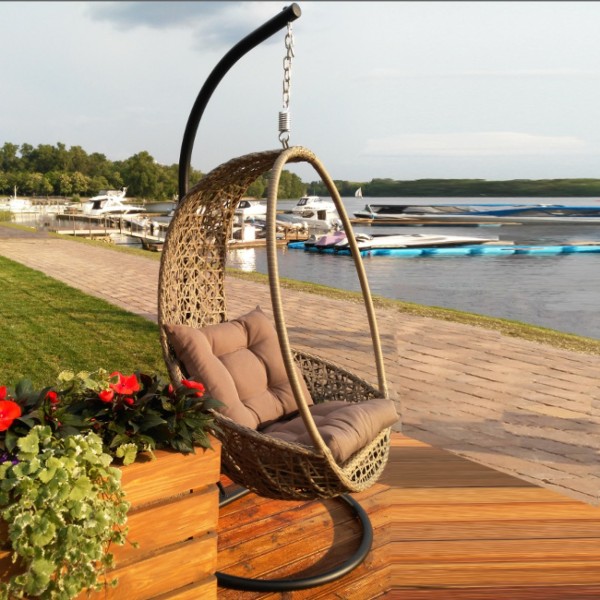 Плетене підвісне крісло Pangolin (Панголін)